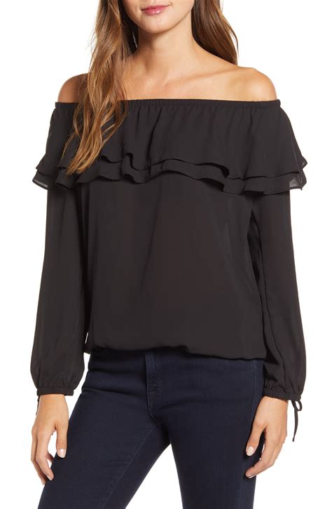 michael kors summer tops|michael kors off shoulder top.